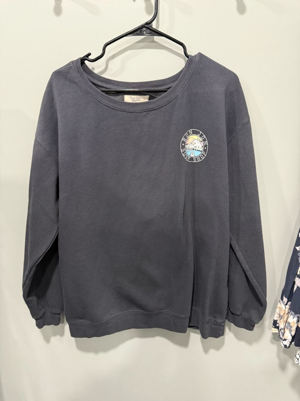 Womens Ron Jon surf shop crewneck